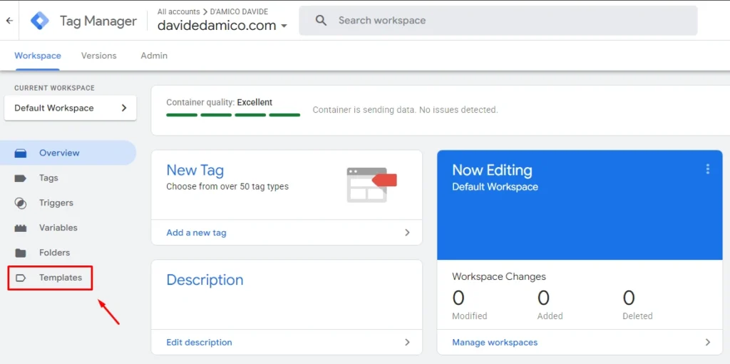 Template Meta Pixel in GTM