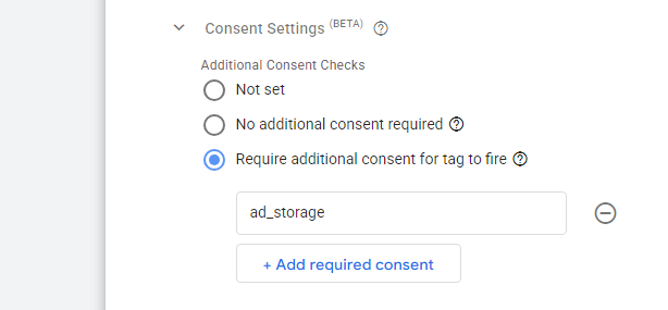 Meta Pixel Consent Settings